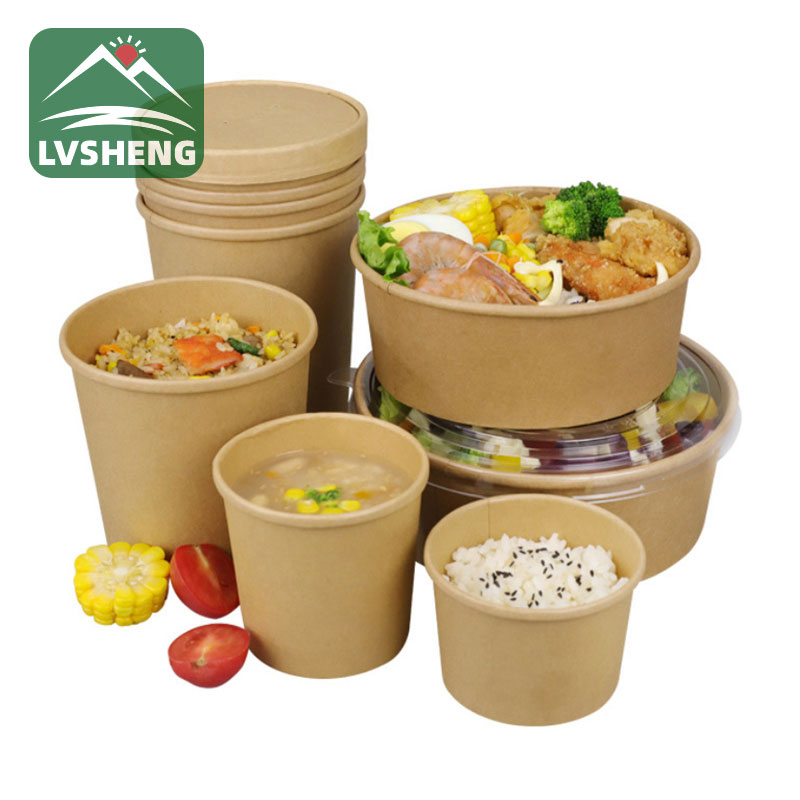Container de salată de unică folosință