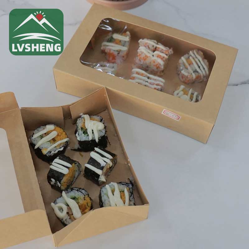 Cutie de hârtie cu sushi